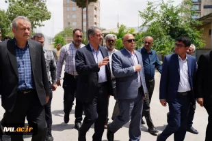 بازدید رئیس دانشگاه ملی مهارت از آموزشکده پسران شیروان 2