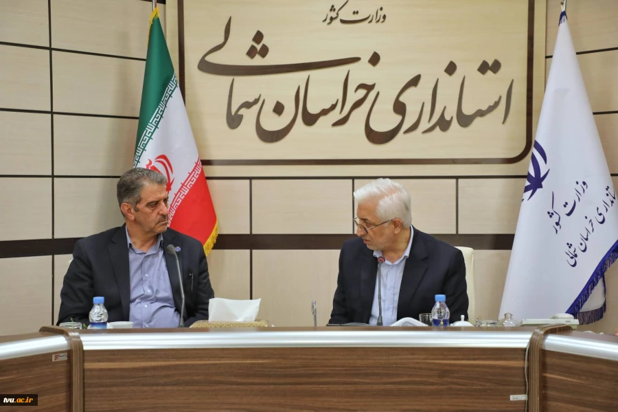 دیدار رئیس دانشگاه ملی مهارت با استاندار خراسان شمالی 2