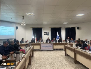 نشست اعضای هیئت علمی، کارکنان و بازنشستگان واحد استانی خراسان شمالی با رئیس دانشگاه ملی مهارت 5