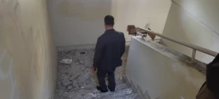 بازدید رئیس دانشگاه ملی مهارت و مدیران ستادی از فضاهای آسیب‌دیده جنگ سوم تحمیلی دانشکده ملی مهارت ولیعصر(عج) 10