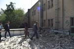 بازدید رئیس دانشگاه ملی مهارت و مدیران ستادی از فضاهای آسیب‌دیده جنگ سوم تحمیلی دانشکده ملی مهارت ولیعصر(عج) 14