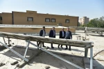 بازدید رئیس دانشگاه ملی مهارت و مدیران ستادی از فضاهای آسیب‌دیده جنگ سوم تحمیلی دانشکده ملی مهارت ولیعصر(عج) 17