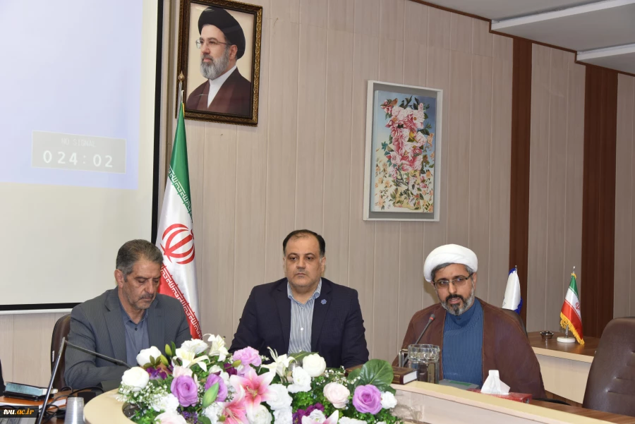 اولین نشست مسئولین دفاتر نهاد نمایندگی مقام معظم رهبری در واحدهای استانی دانشگاه ملی مهارت 9