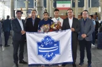 استقبال مدیرکل تربیت بدنی دانشگاه ملی مهارت از مدال‌آوران کاروان «میناب ۱۶۸» در بازگشت از مسابقات جهانی ورزش‌های مبارزه‌ای دانشجویان 5