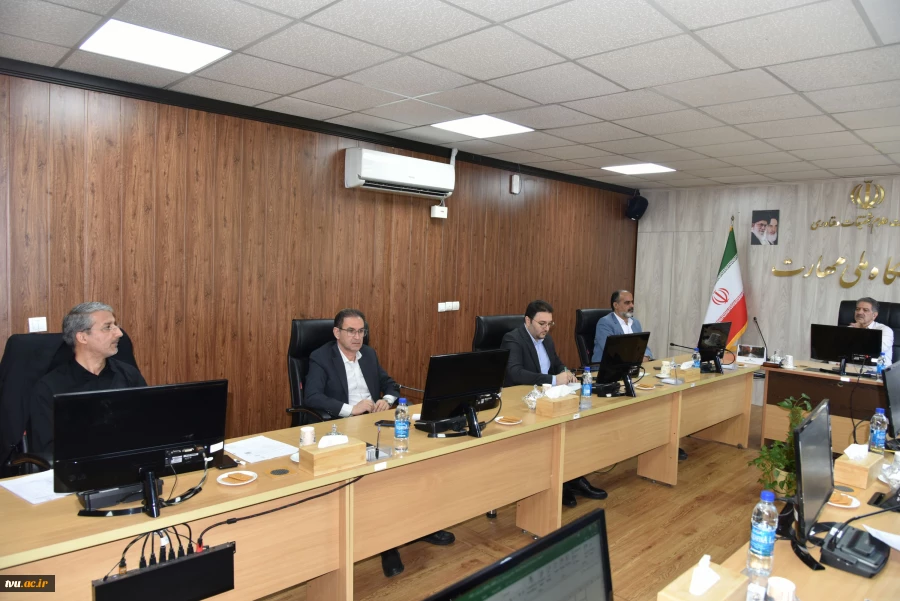 سومین نشست کمیته بودجه دانشگاه ملی مهارت در سال ۱۴۰۵ برگزار شد 3