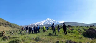 صعود به قله‌های تندرستی و همدلی؛ پیمایش کارکنان دانشگاه ملی مهارت در رینه لاریجان 3