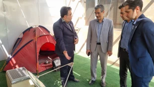 بازدید معاون آموزشی دانشگاه از آموزشکده شهید شمسی پور تهران و روند برگزاری آزمون علمی و عملی (PE) جذب هیأت علمی  2