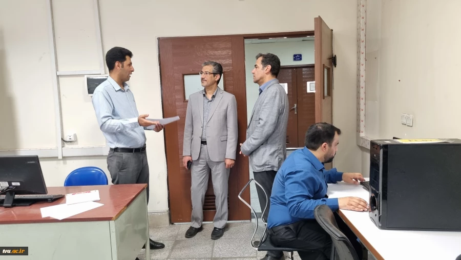 بازدید معاون آموزشی دانشگاه از آموزشکده شهید شمسی پور تهران و روند برگزاری آزمون علمی و عملی (PE) جذب هیأت علمی  7