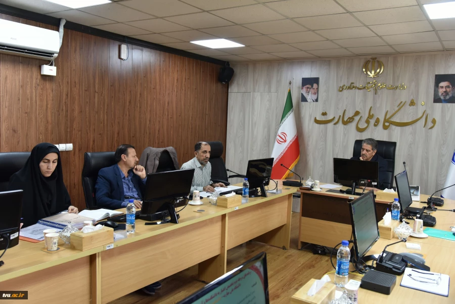 نشست کارگروه دانشکده ها و آموزشکده های برتر و استان های کم برخوردار دانشگاه ملی مهارت  2