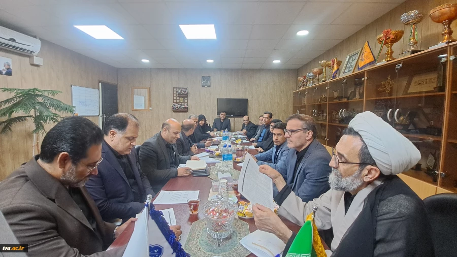 آمادگی دانشگاه ملی مهارت برای میزبانی از دلدادگان رهبر شهید؛
چهارمین جلسه ستاد هماهنگی آیین وداع و تشییع برگزار شد 2