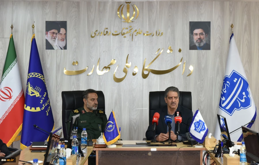 تفاهم‌نامه همکاری دانشگاه ملی مهارت و سازمان بسیج سازندگی به امضا رسید 6
