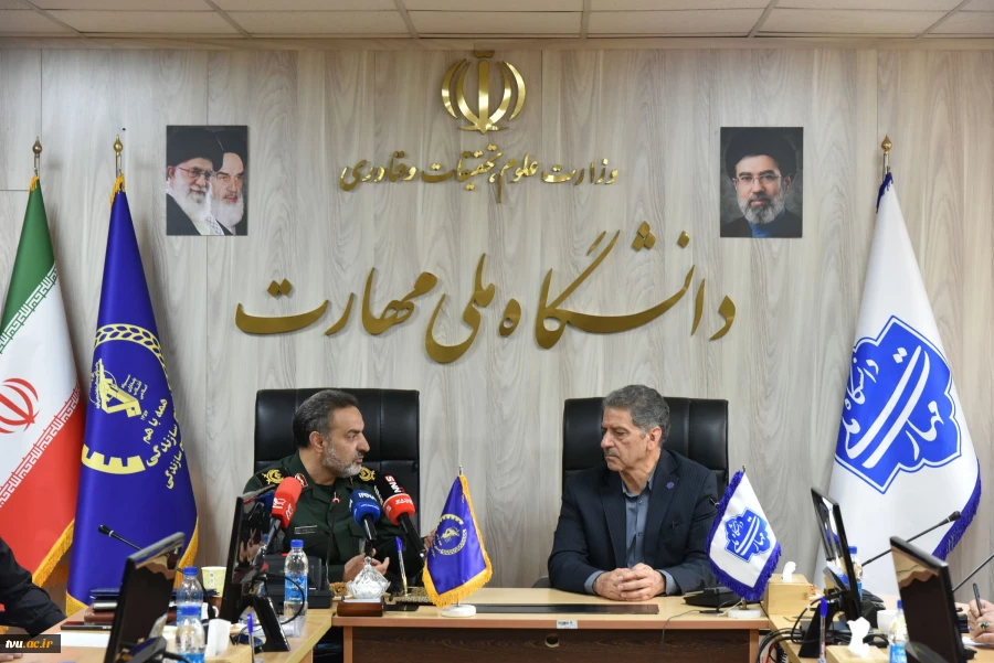 تفاهم‌نامه همکاری دانشگاه ملی مهارت و سازمان بسیج سازندگی به امضا رسید 11