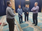 بازدید میدانی دکتر زمانی از روند آماده‌سازی مراکز جهت میزبانی از زائران مراسم وداع و تشییع آقای شهید 2