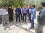 بازدید میدانی دکتر زمانی از روند آماده‌سازی مراکز جهت میزبانی از زائران مراسم وداع و تشییع آقای شهید 4