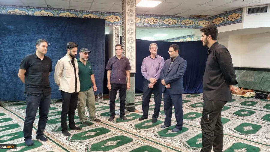 بازدید میدانی دکتر زمانی از روند آماده‌سازی مراکز جهت میزبانی از زائران مراسم وداع و تشییع آقای شهید 6