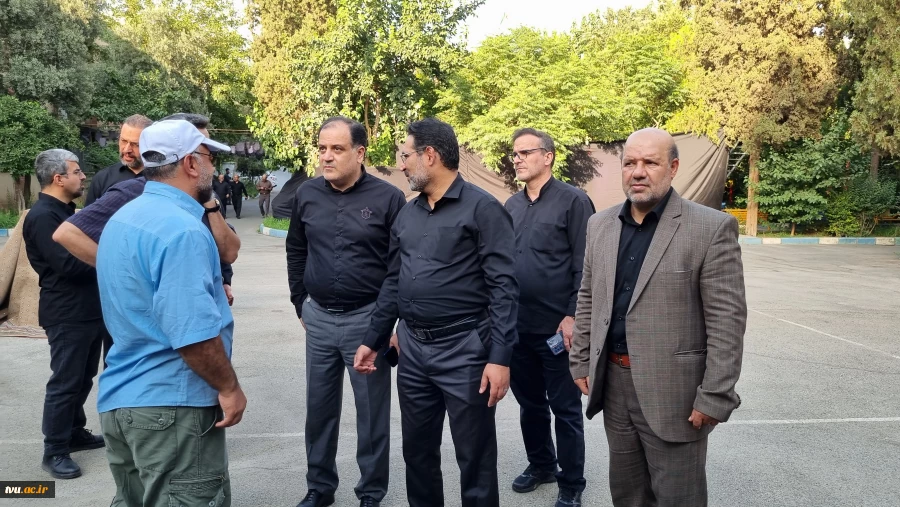 بازدید مسئولین دانشگاه ملی مهارت از روند تدارکات و آماده‌سازی امکانات میزبانی آیین وداع با رهبر شهید در دانشکده‌های دکتر شریعتی و شهید شمسی‌پور 2