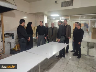 بازدید مسئولین دانشگاه ملی مهارت از روند تدارکات و آماده‌سازی امکانات میزبانی آیین وداع با رهبر شهید در دانشکده‌های دکتر شریعتی و شهید شمسی‌پور 3