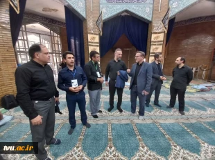 دانشگاه ملی مهارت مهیای میزبانی از سوگواران دانشگاهی استان زنجان مراسم وداع  3