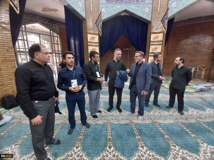 دانشگاه ملی مهارت مهیای میزبانی از سوگواران دانشگاهی استان زنجان مراسم وداع  3