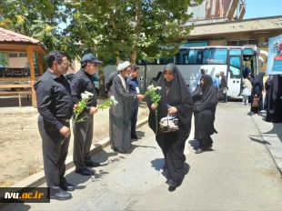 دانشگاه ملی مهارت مهیای میزبانی از سوگواران دانشگاهی استان زنجان مراسم وداع  4
