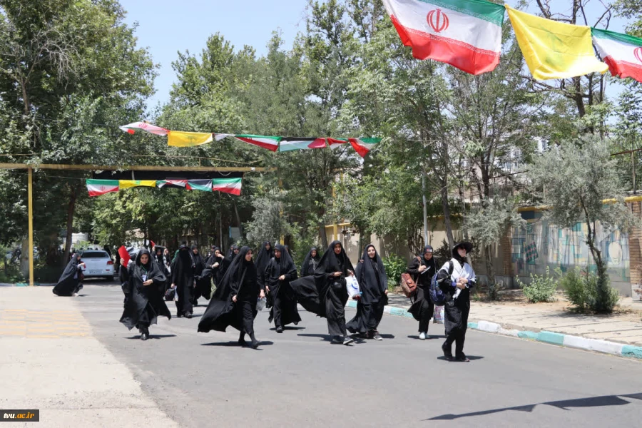 دانشگاه ملی مهارت مهیای میزبانی از سوگواران دانشگاهی استان زنجان مراسم وداع  5