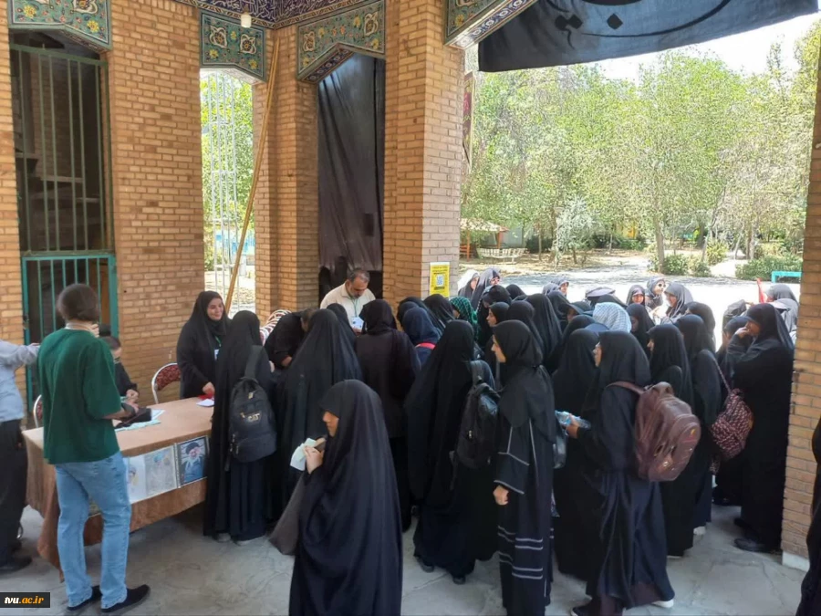 دانشگاه ملی مهارت مهیای میزبانی از سوگواران دانشگاهی استان زنجان مراسم وداع  6