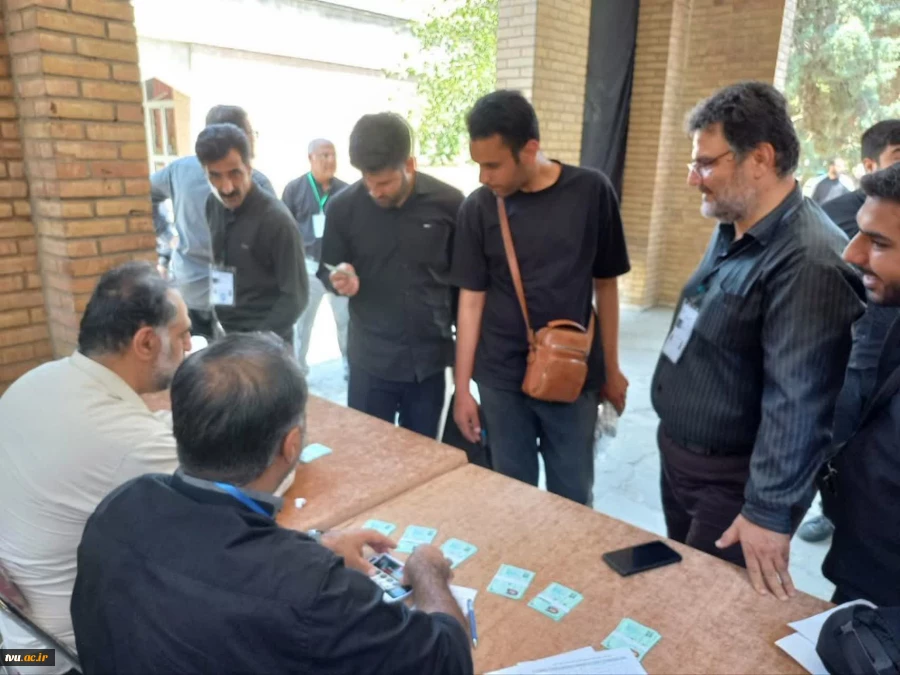 دانشگاه ملی مهارت مهیای میزبانی از سوگواران دانشگاهی استان زنجان مراسم وداع  7