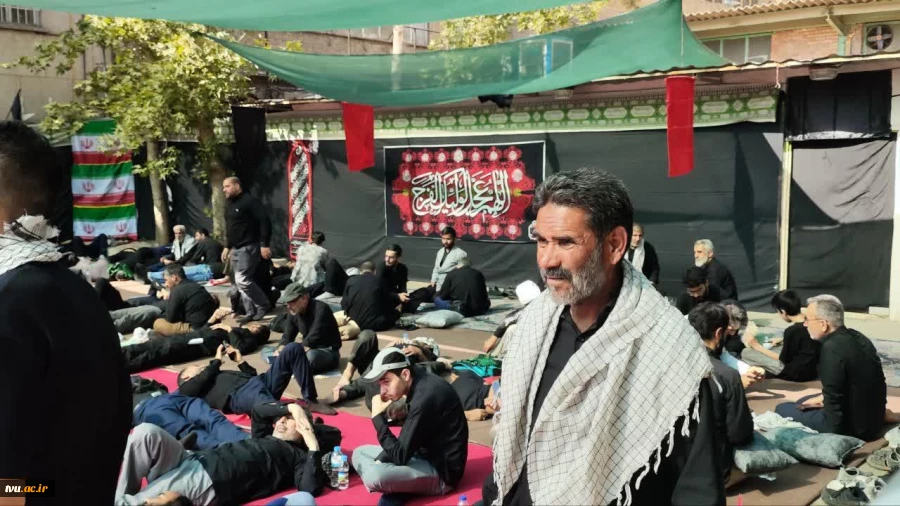 برپایی موکب خدمت‌رسانی دانشگاهیان «دانشگاه ملی مهارت» در مسیر وداع با رهبر شهید 3
