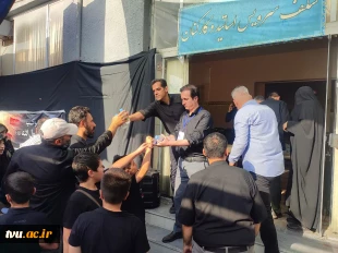 برپایی موکب خدمت‌رسانی دانشگاهیان دانشگاه ملی مهارت در مسیر وداع با رهبر شهید 6