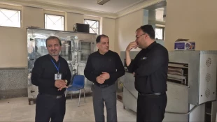 میزبانی دانشگاه ملی مهارت از زائران مراسم بدرقه آقای شهید ایران در واحد استانی قم 4