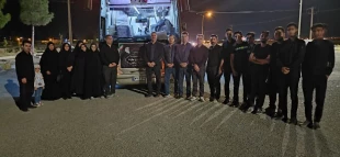 با حضور رئیس دانشگاه ملی مهارت؛

کاروان میثاق با رهبر دانشگاهیان دانشگاه ملی مهارت خراسان جنوبی عازم مشهد بدرقه شد. 3