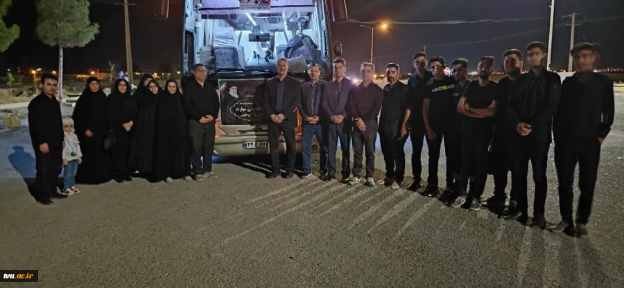 با حضور رئیس دانشگاه ملی مهارت؛

کاروان میثاق با رهبر دانشگاهیان دانشگاه ملی مهارت خراسان جنوبی عازم مشهد بدرقه شد. 3
