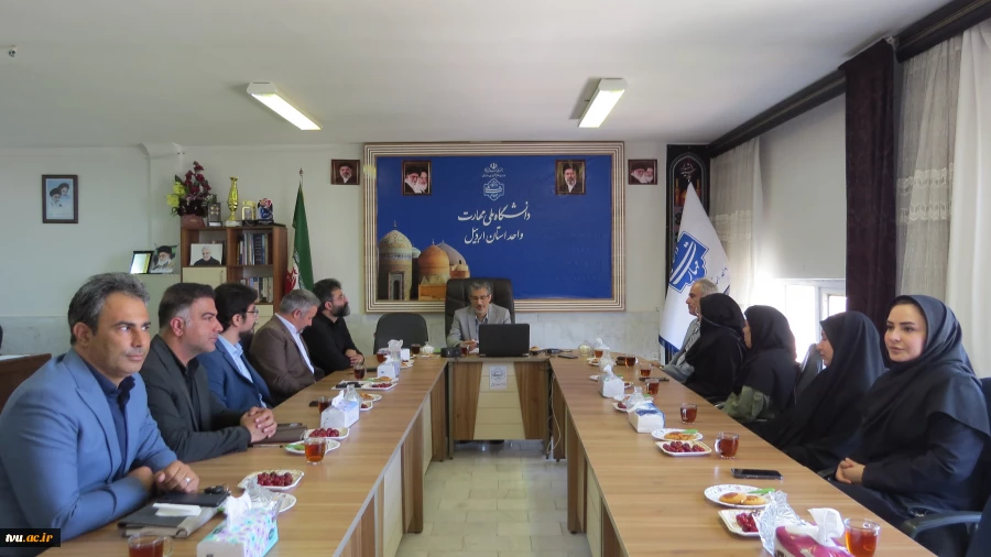 بازدید میدانی معاون آموزشی دانشگاه ملی مهارت از واحدهای استان اردبیل و بررسی راهکارهای توسعه ظرفیت‌های آموزشی 2