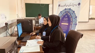 داوری و برگزاری آزمون‌های روز دوم مرحله دانشگاهی سی‌وسومین جشنواره فرهنگی و هنری قرآن و عترت دانشجویان دانشگاه ملی مهارت در چهارمحال و بختیاری 3