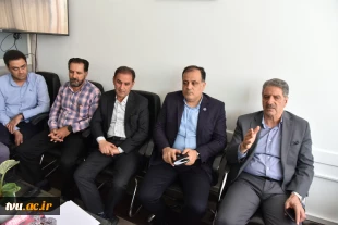حضور رئیس دانشگاه ملی مهارت در اداره پشتیبانی و دیدار با کارکنان 6