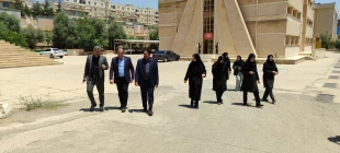 بازدید معاون دانشجویی و فرهنگی و مدیرکل حوزه ریاست و روابط عمومی دانشگاه ملی مهارت از موکب اربعین و آموزشکده‌های پسران و دختران ایلام 3