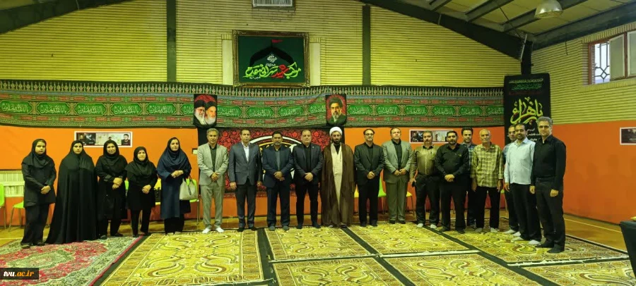بازدید معاون فرهنگی و دانشجویی و مدیرکل حوزه ریاست و روابط عمومی دانشگاه ملی مهارت از موکب اربعین  آموزشکده‌ پسران  واحد استانی کرمانشاه 2