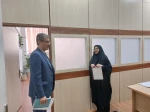 دیدار صمیمانه معاون محترم آموزشی دانشگاه با کارکنان حوزه به مناسبت روز کارمند 11