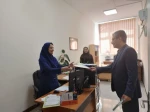 دیدار صمیمانه معاون محترم آموزشی دانشگاه با کارکنان حوزه به مناسبت روز کارمند 12