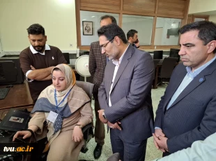 بازدید معاون فرهنگی و دانشجویی دانشگاه ملی مهارت از محل برگزاری سی‌وسومین جشنواره فرهنگی، هنری و قرآن و عترت 12