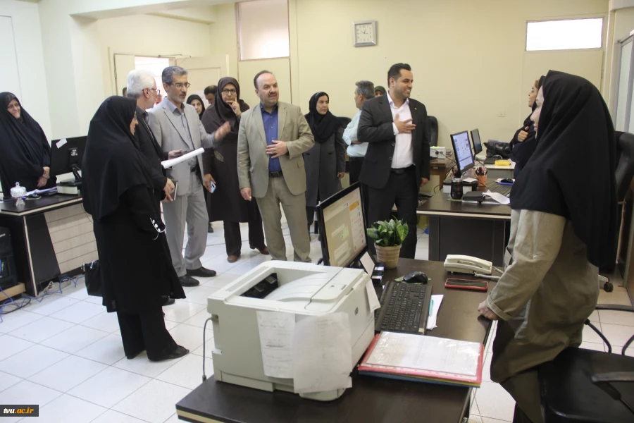 بازدید معاونان آموزشی و پژوهشی دانشگاه ملی مهارت از آموزشکده دختران تهران (ولیعصر(عج)) 3