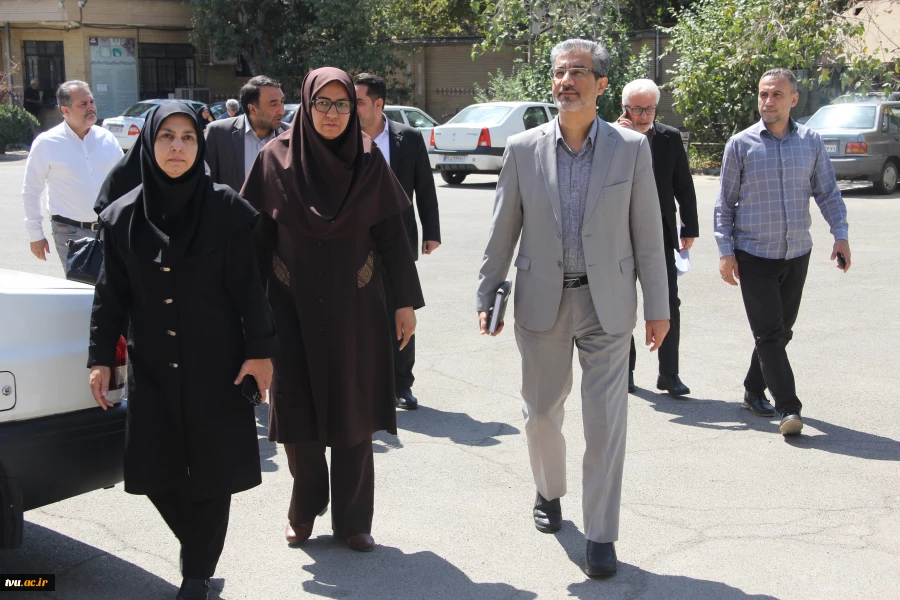 بازدید معاونان آموزشی و پژوهشی دانشگاه ملی مهارت از آموزشکده دختران تهران (ولیعصر(عج)) 4