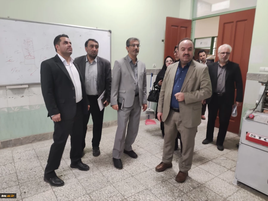 بازدید معاونان آموزشی و پژوهشی دانشگاه ملی مهارت از آموزشکده دختران تهران (ولیعصر(عج)) 5