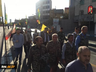 حضور پرشور دانشگاهیان دانشگاه ملی مهارت در رزمایش ۳۱۳ هزار نفری جان فدایان تهران 16
