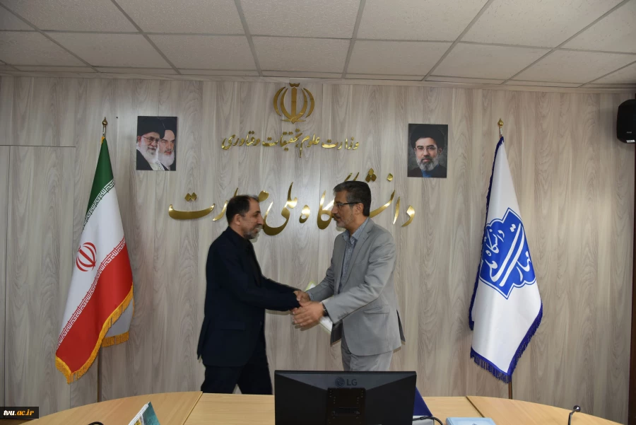 مراسم تودیع دکتر اکبر منصوری‌نسب، رئیس مرکز نظارت، ارزیابی و تضمین کیفیت دانشگاه ملی مهارت برگزار شد 2