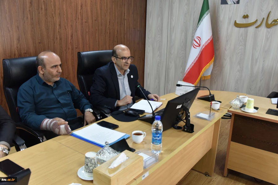دیدار کارکنان حوزه ریاست، روابط عمومی و هماهنگی امور مجلس و استان‌ها و دبیرخانه با سرپرست دانشگاه ملی مهارت 11