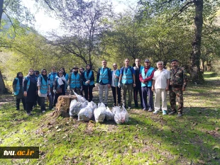 سومین پیمایش باشگاه کوهنوردی در جنگل‌های واز چمستان با رویکرد پاسداشت طبیعت 7