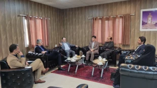 بازدید مدیرکل حوزه ریاست، روابط عمومی و هماهنگی مجلس و امور استان‌ها از دانشکده ملی مهارت پسران کاشان 6