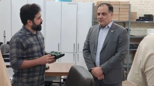 بازدید مدیرکل حوزه ریاست، روابط عمومی و هماهنگی مجلس و امور استان‌ها از دانشکده ملی مهارت پسران کاشان 8