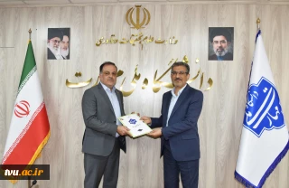 آیین معارفه سرپرست جدید معاونت اداری، مالی و مدیریت منابع دانشگاه